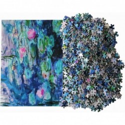 Water Lilies by Claude Monet Jigsaw Puzzle 1000 Piece Art Puzzles for Adults Museum Collection Famous Paintings $40.78 Jigsaw...