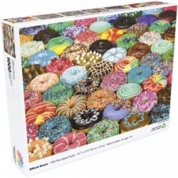 Difficult Donuts 1000 Piece Jigsaw Puzzle $29.33 Jigsaw Puzzles