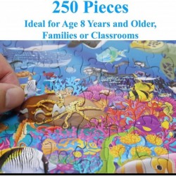 Ocean Life 250 Pieces Jigsaw Puzzle Fun Educational Toy for Kids School & Families. Great Gift for Boys & Girls Ages 8+ to St...