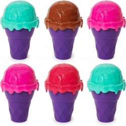 Scents Ice Cream Cone Container 6-Pack with 24oz of All-Natural Scented Play Sand (Amazon Exclusive) Sensory Toys for Ages 3 ...