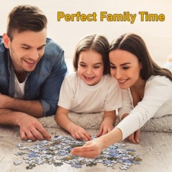 1000 Pieces Christmas Puzzle - Warm Christmas Jigsaw Puzzles for Adults and Kids 1000 Piece Puzzle for Adults Home Decoration...