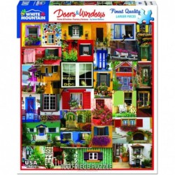 Puzzles Doors & Window 1000 Piece Jigsaw Puzzle $33.87 Jigsaw Puzzles