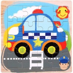 Puzzles for Kids for Ages 3-5 16 Piece Wooden Jigsaw Puzzles for Toddler Children Learning Educational Toddler Puzzle Toys fo...