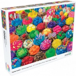 Cupcake Carnival 1000 Piece Jigsaw Puzzle $29.59 Jigsaw Puzzles