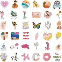 300 Pcs Aesthetic Stickers VSCO Stickers Pack Waterproof Vinyl for Water Bottle Laptop Phone Skateboard Stickers for Adults G...