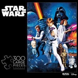 Star Wars A New Hope - 300 Large Piece Jigsaw Puzzle Multicolor 21.25"L X 15"W $24.07 Jigsaw Puzzles