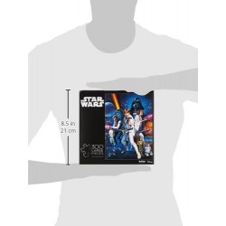 Star Wars A New Hope - 300 Large Piece Jigsaw Puzzle Multicolor 21.25"L X 15"W $24.07 Jigsaw Puzzles