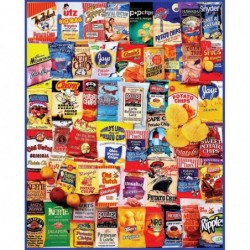 Puzzles Potato Chips - 1000 Piece Jigsaw Puzzle $33.82 Jigsaw Puzzles