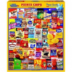 Puzzles Potato Chips - 1000 Piece Jigsaw Puzzle $33.82 Jigsaw Puzzles