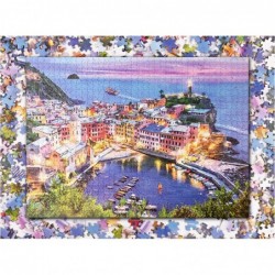 Harbor 1000 Pieces Jigsaw Puzzle HAS Puzzles for Adults Beautiful & Peaceful Seaside City Coastal Fun Puzzle Family Game Toys...