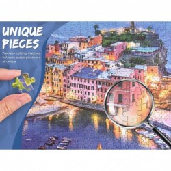 Harbor 1000 Pieces Jigsaw Puzzle HAS Puzzles for Adults Beautiful & Peaceful Seaside City Coastal Fun Puzzle Family Game Toys...