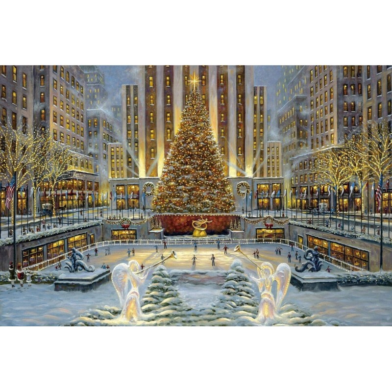 Ingooood-Jigsaw Puzzle 1000 Pieces-Christmas Series-Entertainment Toys for Adult Kids Best Christmas Decorations Indoor (Chri...