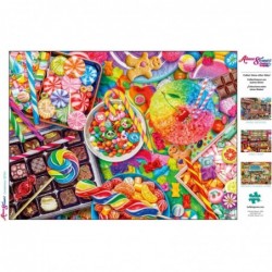 Aimee Stewart - Candylicious - 1000 Piece Jigsaw Puzzle $20.37 Jigsaw Puzzles