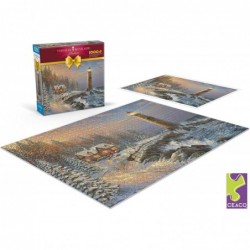 Thomas Kinkade - Holiday - Christmas Lighthouse - 1000 Piece Jigsaw Puzzle $21.91 Jigsaw Puzzles