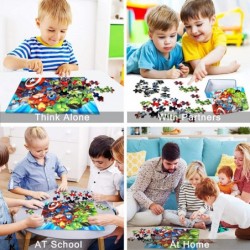 Disney Puzzles for Kids Ages 4-8 Avengers Puzzles 100 Pieces in a Metal Box Superhero Puzzles for Kids 100 Pieces Educational...