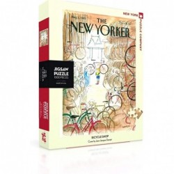 New Yorker Bicycle Shop - 1000 Piece Jigsaw Puzzle $41.11 Jigsaw Puzzles