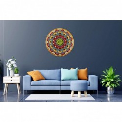 Jigsaw Puzzle 1000 Pieces for Adults. Colorful Round Mandala $21.05 Jigsaw Puzzles