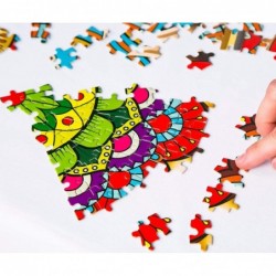 Jigsaw Puzzle 1000 Pieces for Adults. Colorful Round Mandala $21.05 Jigsaw Puzzles