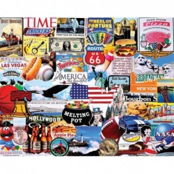 Puzzles I Love America - 1000 Piece Jigsaw Puzzle $32.83 Jigsaw Puzzles