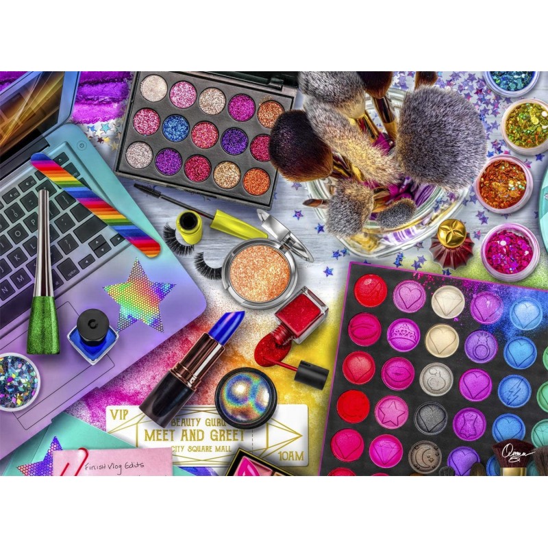 Aimee Stewart - Beauty Guru - 1000 Piece Jigsaw Puzzle $20.75 Jigsaw Puzzles