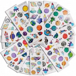 Space Sticker Assortment 100 Sticker Sheets of Assorted Space Themed Stickers Kids’ Arts and Crafts Supplies Great Birthday P...