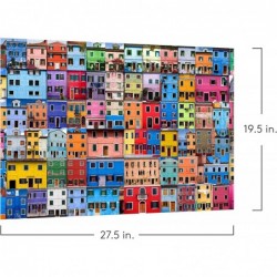 | Colorful Houses Picture Puzzle 1000 Piece Family Jigsaw Puzzle - Beautiful Colorful Architecture Puzzles $17.16 Jigsaw Puzzles