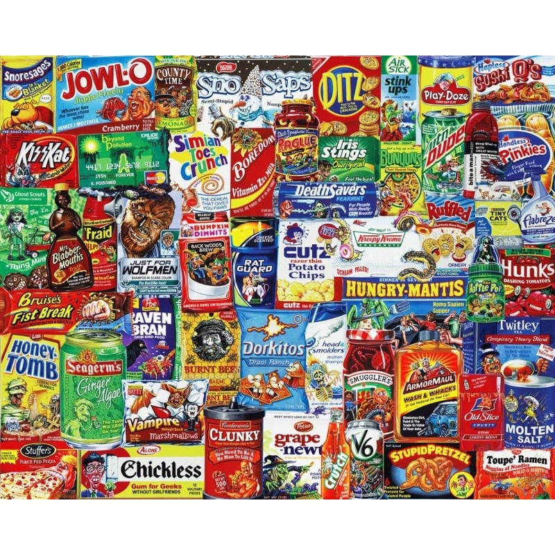 Springbok's 500 Piece Jigsaw Puzzle Looney Labels - Made in USA $29.69 Jigsaw Puzzles