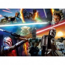 Star Wars The Mandalorian: Crossfire 300 Piece XXL Jigsaw Puzzle for Kids - 13279 - Every Piece is Unique Pieces Fit Together...