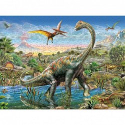 Prehistoria -Brachiosaurus - 300 Piece Jigsaw Puzzle $16.25 Jigsaw Puzzles