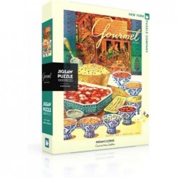 Gourmet Indian Cuisine - 1000 Piece Jigsaw Puzzle $43.53 Jigsaw Puzzles