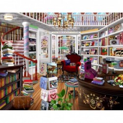 The Book Shop 1000 pc Jigsaw Puzzle $32.18 Jigsaw Puzzles