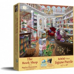 The Book Shop 1000 pc Jigsaw Puzzle $32.18 Jigsaw Puzzles