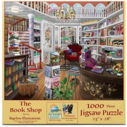 The Book Shop 1000 pc Jigsaw Puzzle $32.18 Jigsaw Puzzles