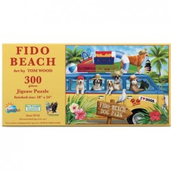 Fido Beach 300 pc Jigsaw Puzzle $31.12 Jigsaw Puzzles