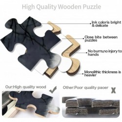 WACYDSD Jigsaw Puzzle 1000 Piece Crow and White Wolf Adult Puzzle Kids Puzzle Wooden Puzzle Toy DIY Kit Home Decor 75x50cm $5...