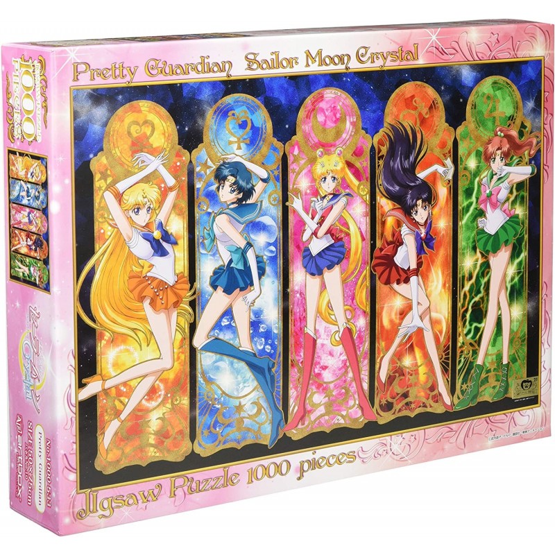 1000 Piece Sailor Moon Crystal Pretty Guardian (50x75cm) $55.54 Jigsaw Puzzles