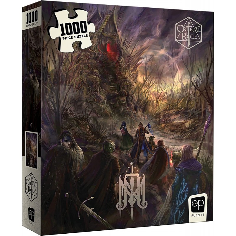 Critical Role Mighty Nein Isharnai's Hut 1000 Piece Puzzle $28.04 Jigsaw Puzzles