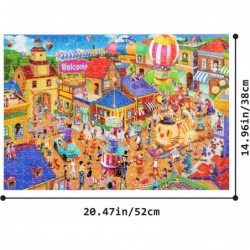 500 Piece Puzzles for Adults Jigsaw Puzzles 500 Pieces Puzzles for Kids and Adults (Carnival) $18.52 Jigsaw Puzzles