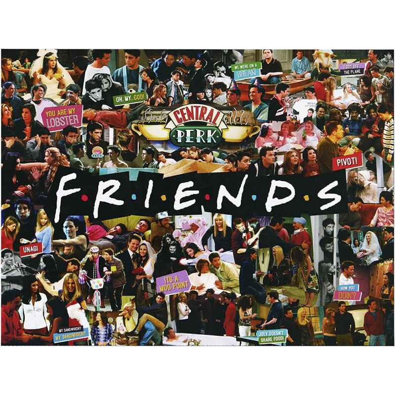 Friends TV Show Collage Jigsaw Puzzle Puzzle-1000 Pieces-Officially Licensed $30.35 Jigsaw Puzzles