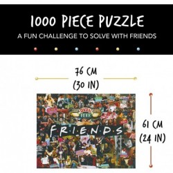 Friends TV Show Collage Jigsaw Puzzle Puzzle-1000 Pieces-Officially Licensed $30.35 Jigsaw Puzzles