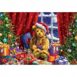 A Special Christmas Teddy Bear Gift 550 pc Jigsaw Puzzle - - 60611 $35.09 Jigsaw Puzzles