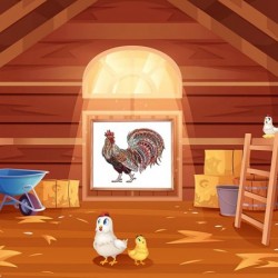 Wooden Puzzles Jigsaw Strong Cock Wooden Puzzles Adults Irregular Animals Shaped Magic Puzzles for Adults Kids Erderly 12.5x1...