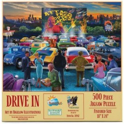 Drive in 500 pc Jigsaw Puzzle - - 31942 $32.96 Jigsaw Puzzles