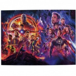 Marvel Puzzle 500 Piece Wooden Jigsaw PuzzleMarvel -Impossible Puzzle- Family Game Reduced Pressure Toy Gift for Adults Kids ...