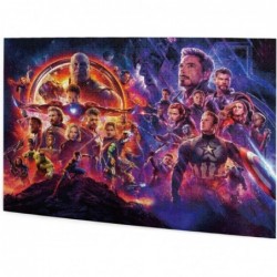 Marvel Puzzle 500 Piece Wooden Jigsaw PuzzleMarvel -Impossible Puzzle- Family Game Reduced Pressure Toy Gift for Adults Kids ...