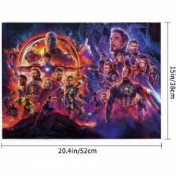 Marvel Puzzle 500 Piece Wooden Jigsaw PuzzleMarvel -Impossible Puzzle- Family Game Reduced Pressure Toy Gift for Adults Kids ...