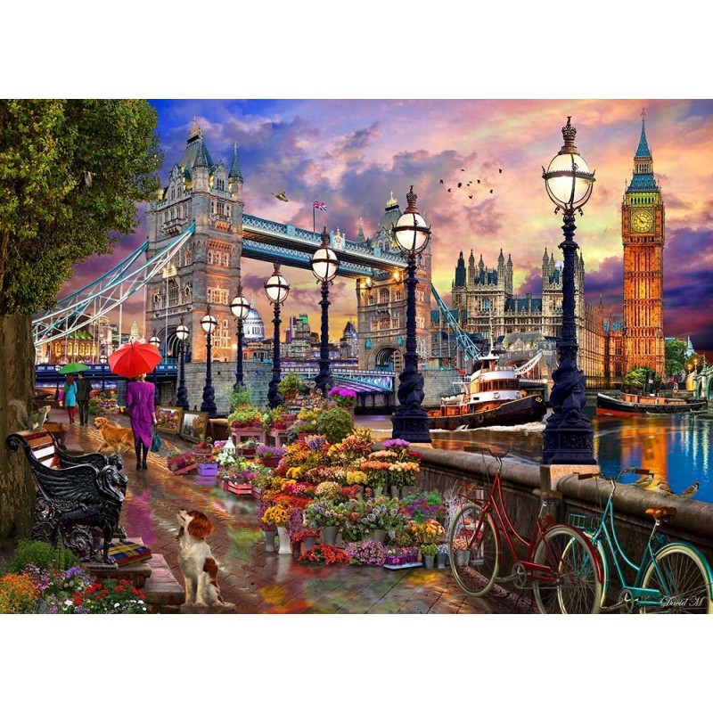 London Promenade Jigsaw Puzzle 1000 Piece $30.87 Jigsaw Puzzles