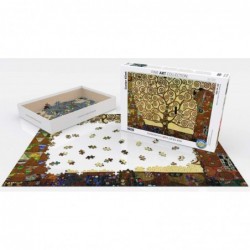 Tree of Life by Gustav Klimt 1000-Piece Puzzle $33.10 Jigsaw Puzzles