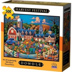 Dowdle Jigsaw Puzzle - Harvest Festival - 500 Piece $32.18 Jigsaw Puzzles