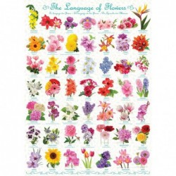 The Language of Flowers Puzzle (1000-Piece) (6000-0579) $35.44 Jigsaw Puzzles